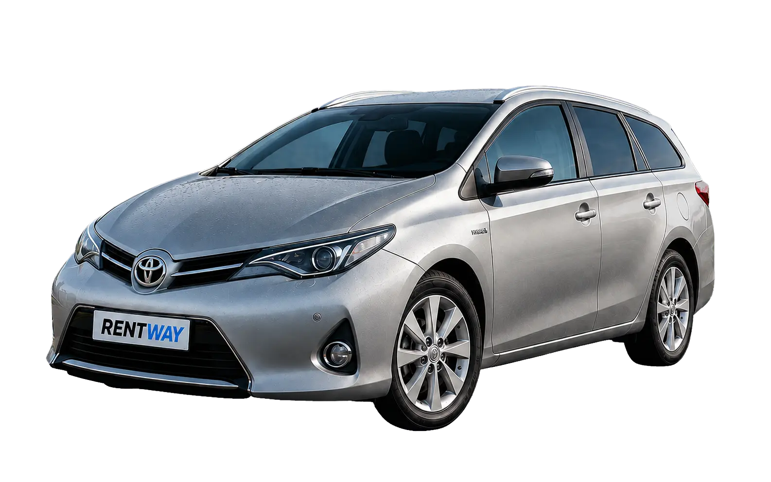 Srebrna Toyota Auris Touring Sports RentWay